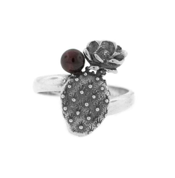 Anillo De Flor De Nopal