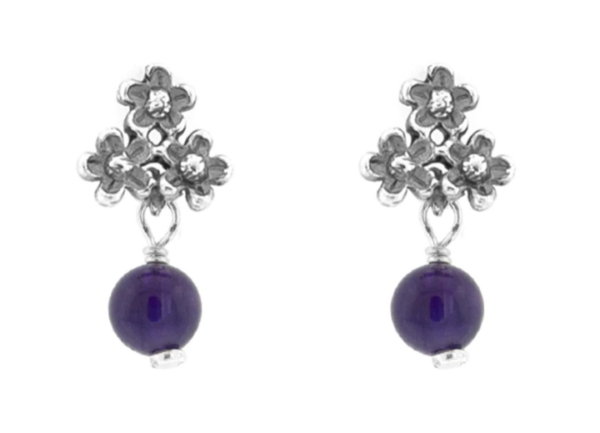 Aretes Trío De Flores