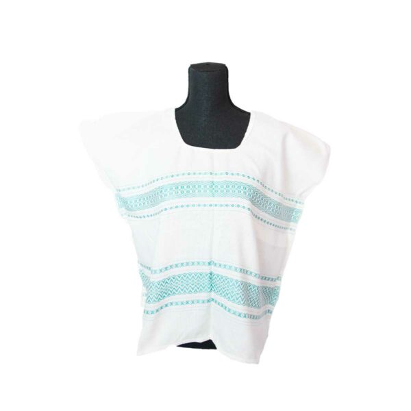 Blusa de Franjitas azul - Image 2