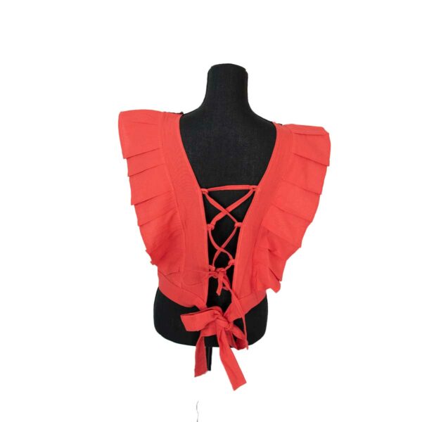 Blusa ombliguera roja - Image 2