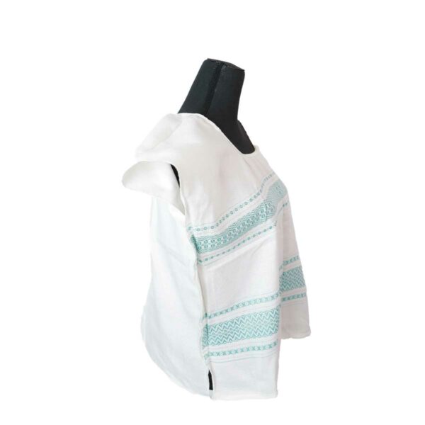 Blusa de Franjitas azul - Image 3