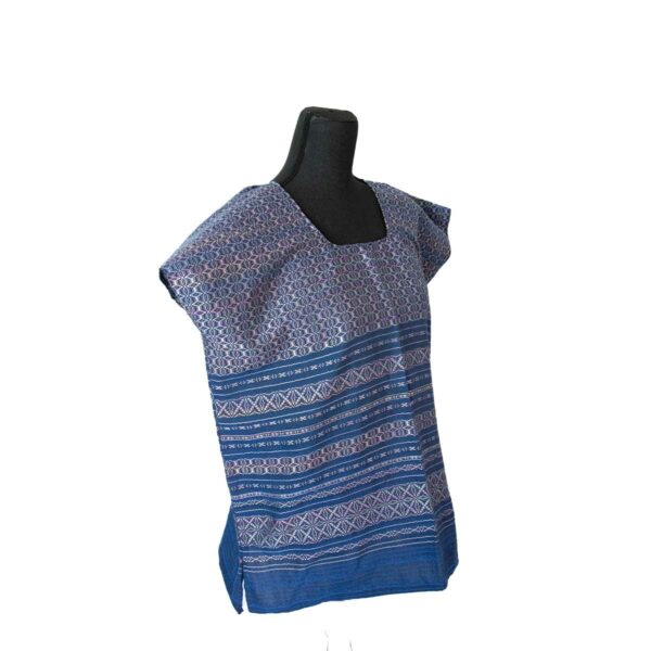 Blusa noche buena azul - Image 3