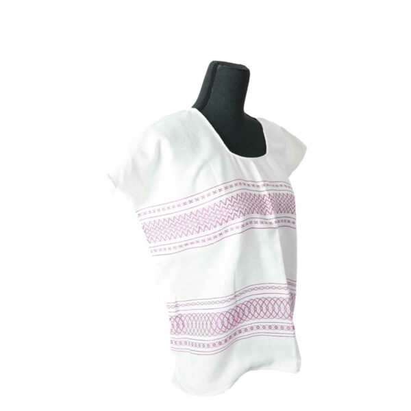 Blusa de Franjitas morada - Image 4