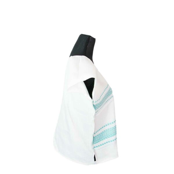 Blusa de Franjitas azul - Image 4