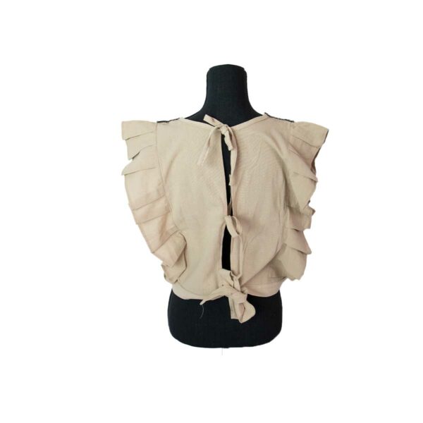Blusa ombliguera beige - Image 5