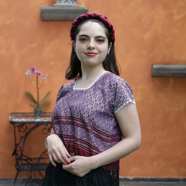 Blusa mariposa roja