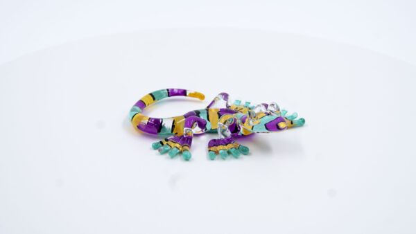Salamandra amarillo morado