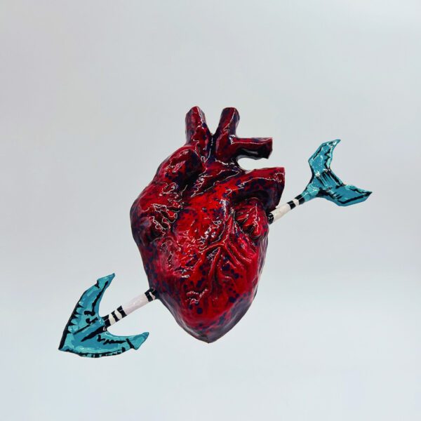 Corazón flechado