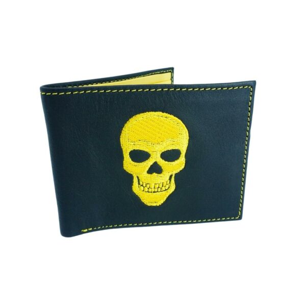 Cartera amarilla para hombre