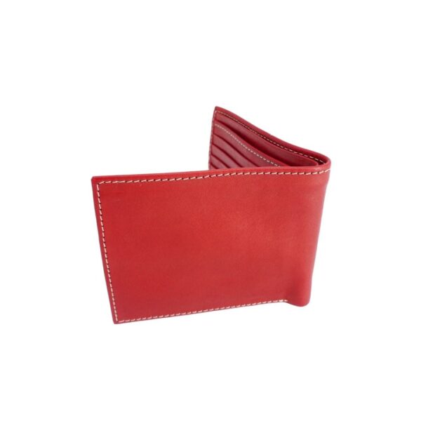 Cartera roja para hombre - Image 2