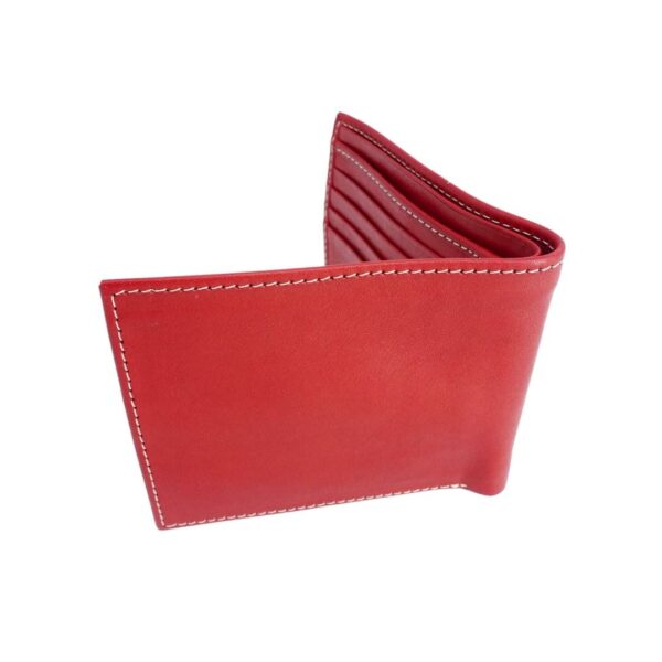 Cartera roja para hombre - Image 3