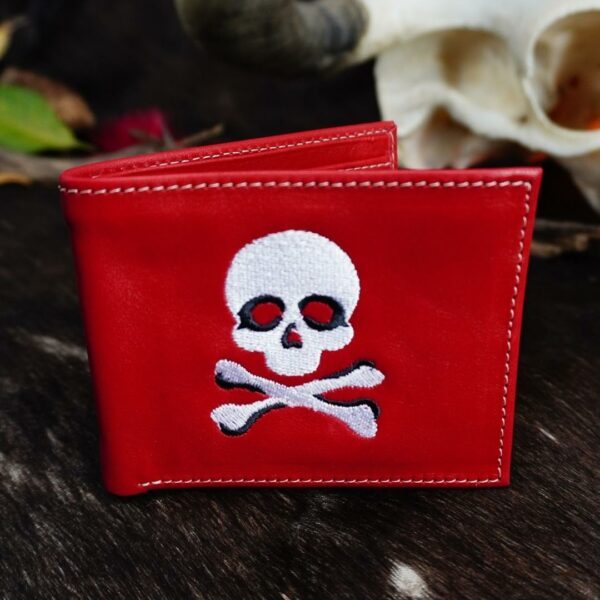 Cartera roja para hombre - Image 5
