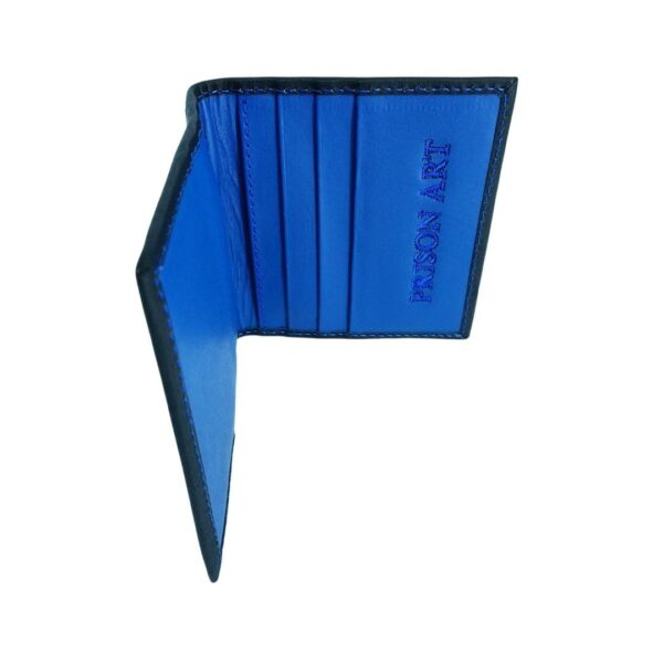 Tarjetero azul para hombre - Image 2