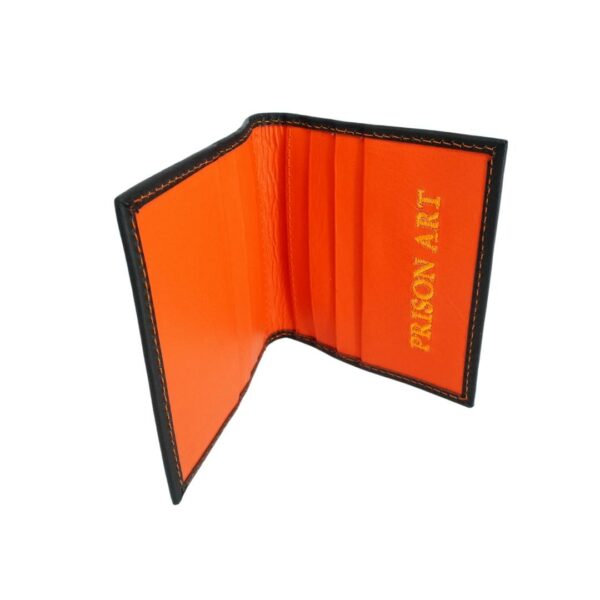 Tarjetero naranja para hombre - Image 2