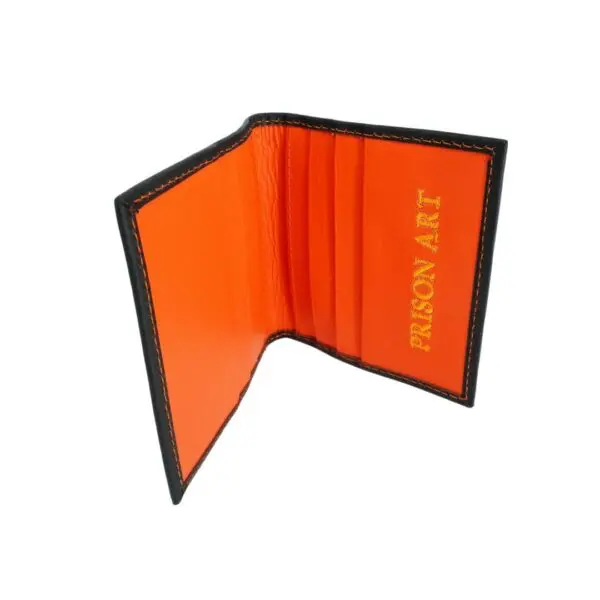 Tarjetero naranja para hombre - Image 2