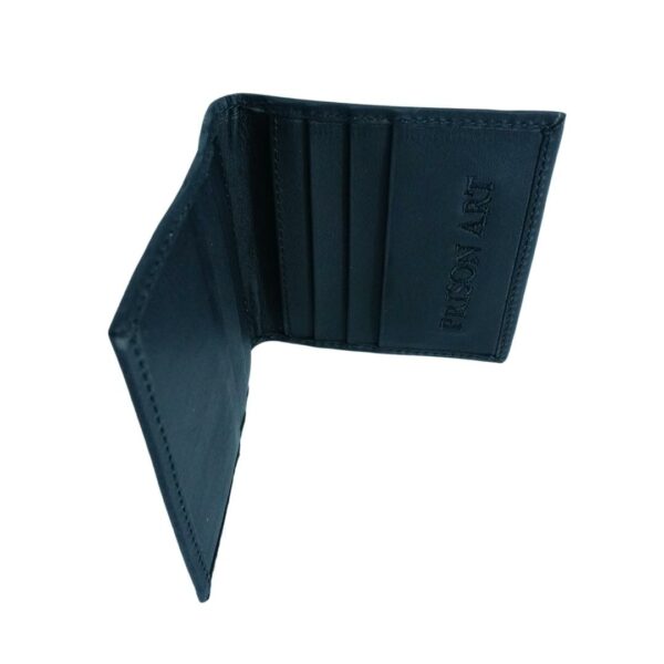 Tarjetero negro para hombre - Image 3