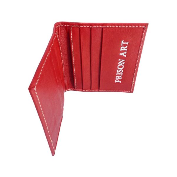 Tarjetero rojo para hombre - Image 2