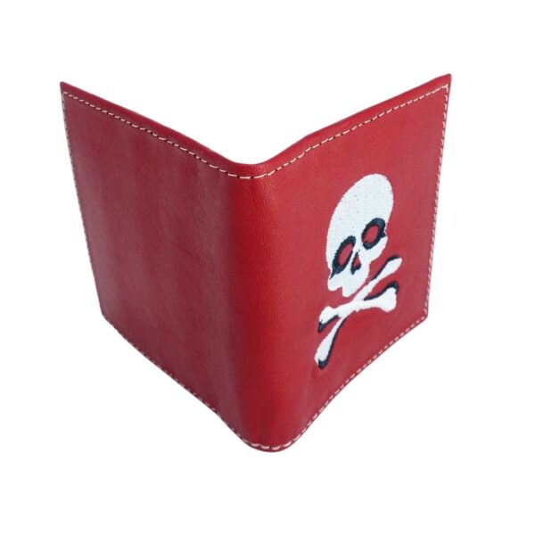 Tarjetero rojo para hombre - Image 3