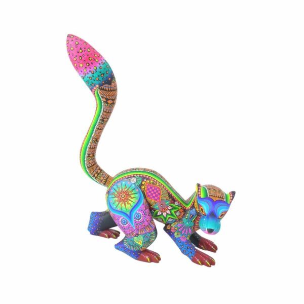 Alebrije jaguar ardilla
