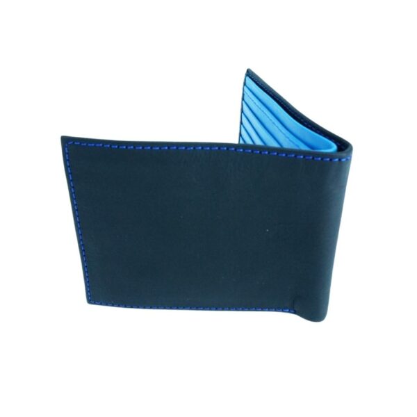 Cartera azul de hombre - Image 3