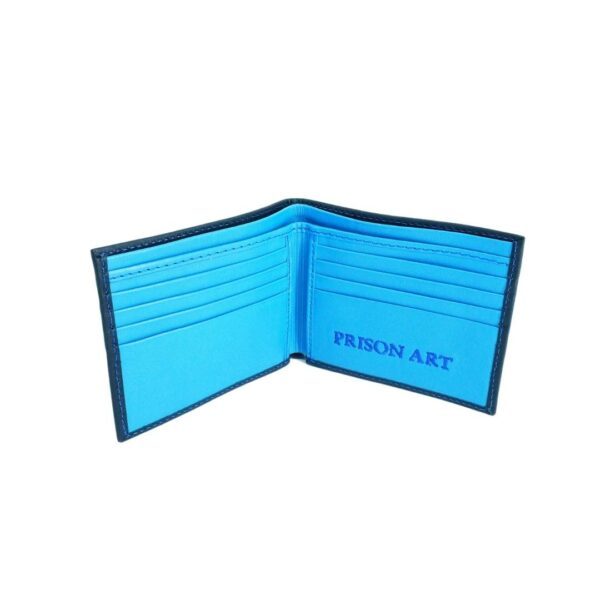 Cartera azul de hombre - Image 4