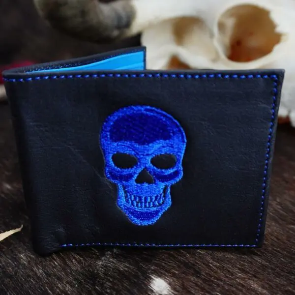 Cartera azul de hombre - Image 5