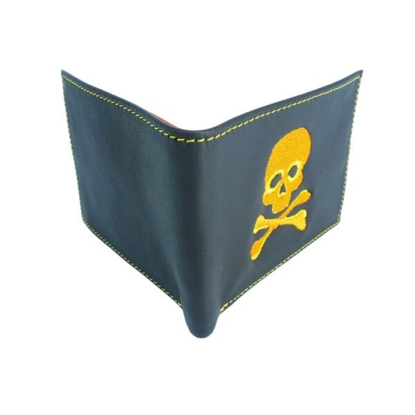 Cartera naranja de hombre