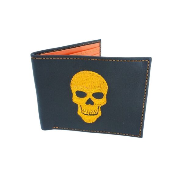 Cartera naranja de hombre