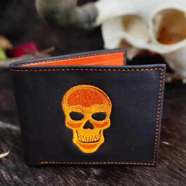 Cartera naranja de hombre - Image 5