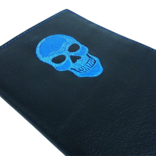 Tarjetero vertical azul para hombre - Image 3